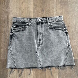 Snacks Mother Denim Mini Skirt 29